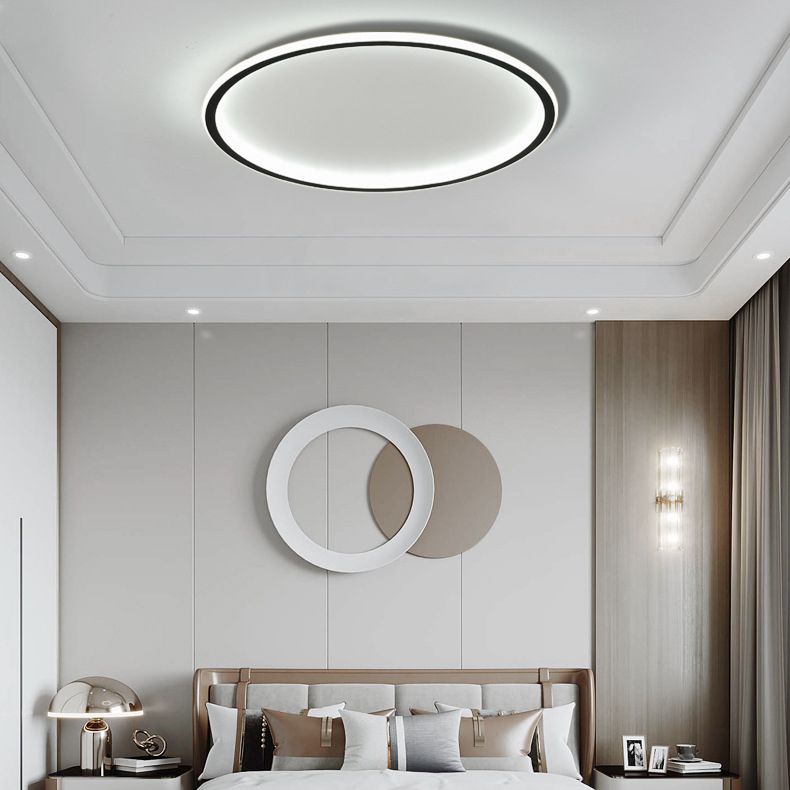Nordic Creative Ultradünne LED-Lampe Unterputz-Deckenleuchte für Wohnzimmer