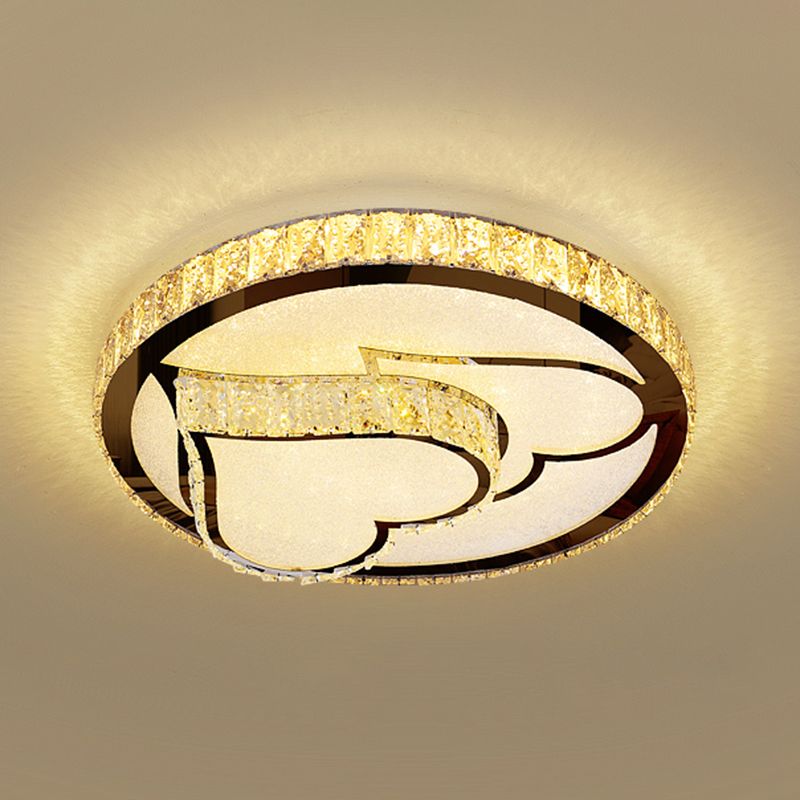 Acier inoxydable-Acier à bouches géométriques Éclairage Éclairage Éclairage du mont Fixture