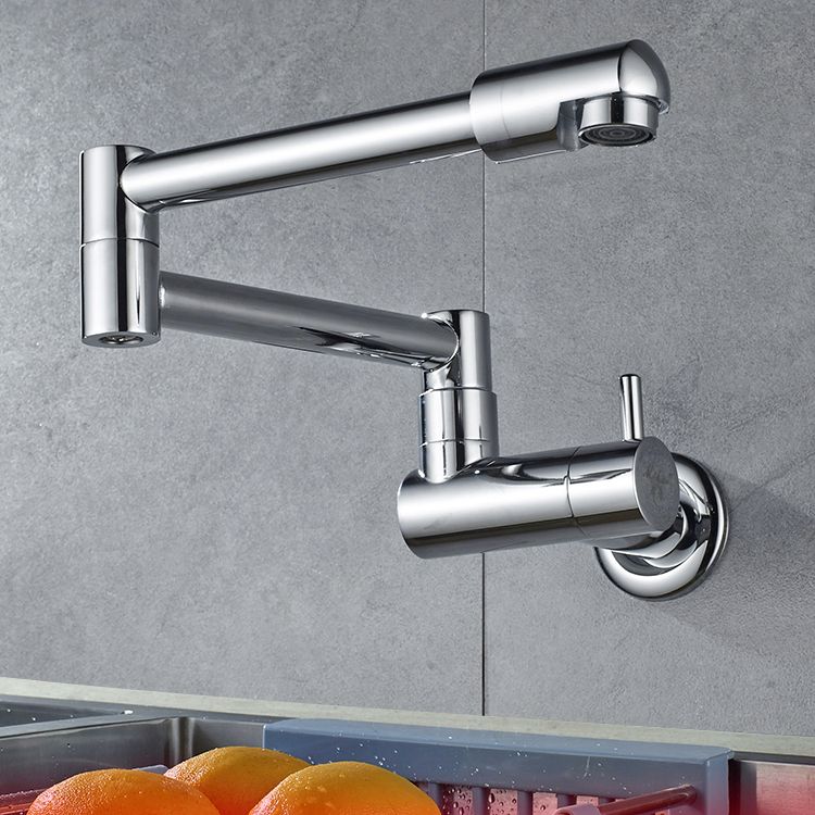 Contemporary Single Handle Kitchen Faucet Wall Mounted Faucet