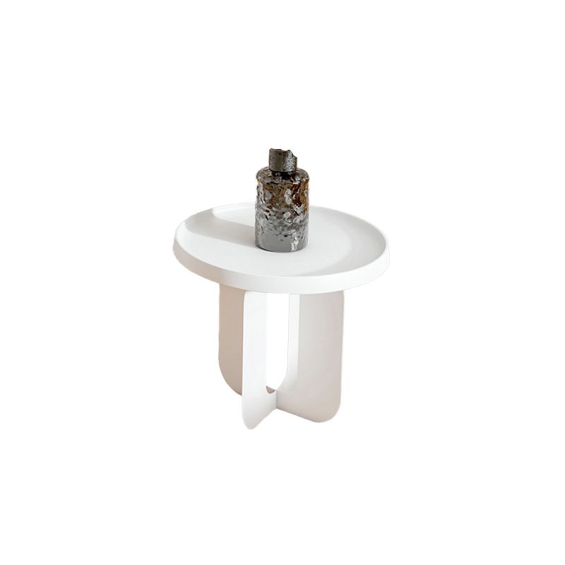 Abstract Coffee Table Modern Metal Tray Top Coffee Cocktail Table