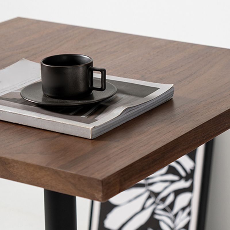 Coffee Shop Wood Dining Table Industrial Style Round Dining Table