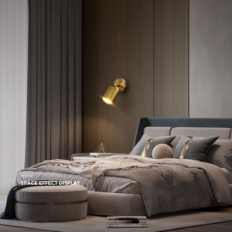 Contemporary Reading Wall Sconce 1-Light Wall Mounted Lighting for Bedroom