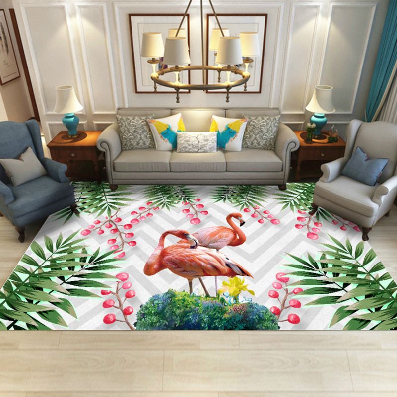 Light Brown Feather Rug Polyester Minimalist Rug Non-Slip Backing Rug for Drawing Room