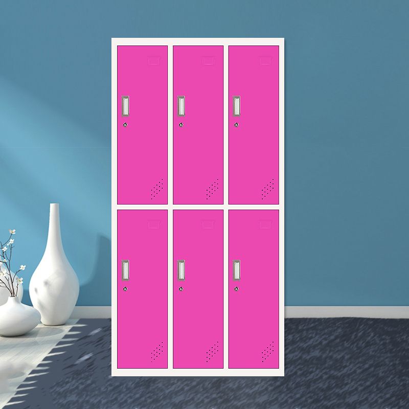 Hinged Wardrobe Armoire Contemporary Metal Wardrobe Cabinet for Home