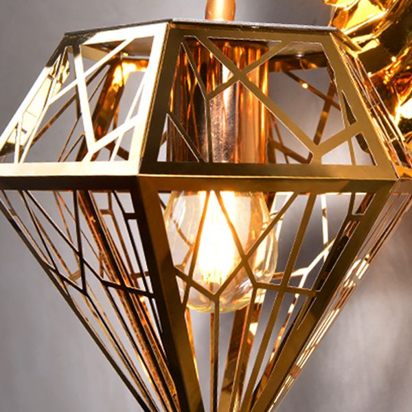 Postmodern Wall Sconce 1 Head Antler Wall Mounted Light Fixture for Living Room