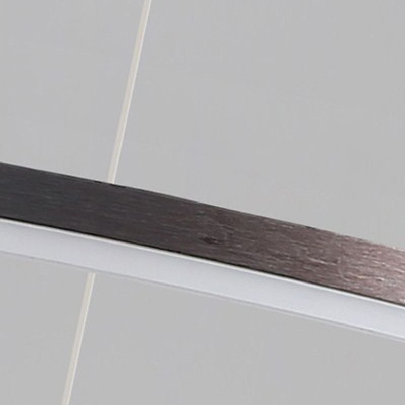 Luz de metal circular Luz de lámpara Simplicidad LED Hanging Chandelier