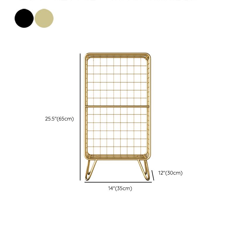 Urban Shelf Bookcase Closed Back Vertical Metal Bookshelf for Living Room