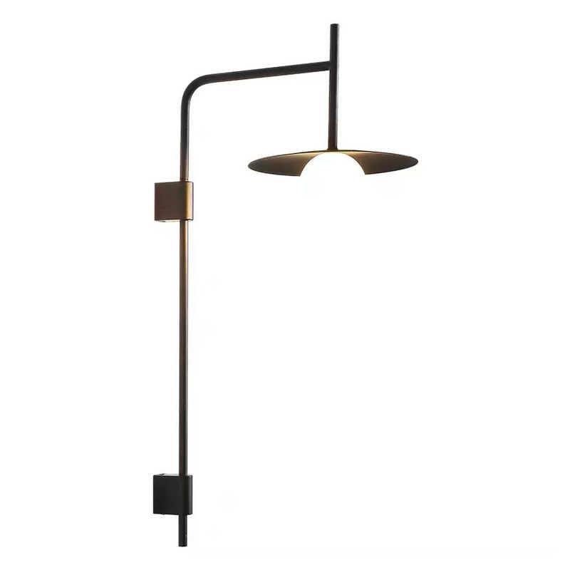 Industrial Style Clad Cone Wall Sconce Metal 1 Light Sconces for Dining Room