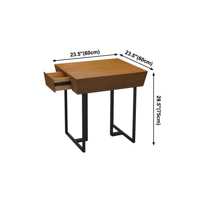 Industrial Style Dining Site Table Solid Wood Dining Room Furniture for Home