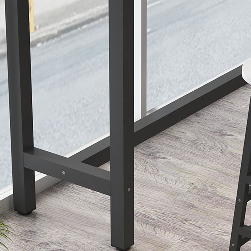 Modern Style 1/4/5 Pieces Wood Rectangular Bar Table Set for Dining Room