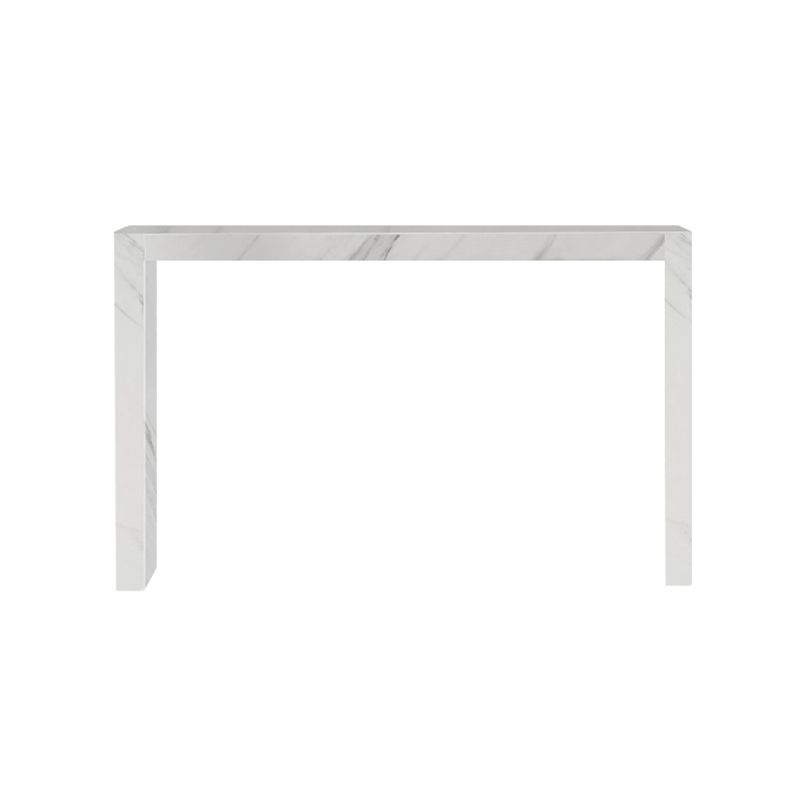 Modern Bar Dining Table Stone Rectangle Bar Table for Living Room