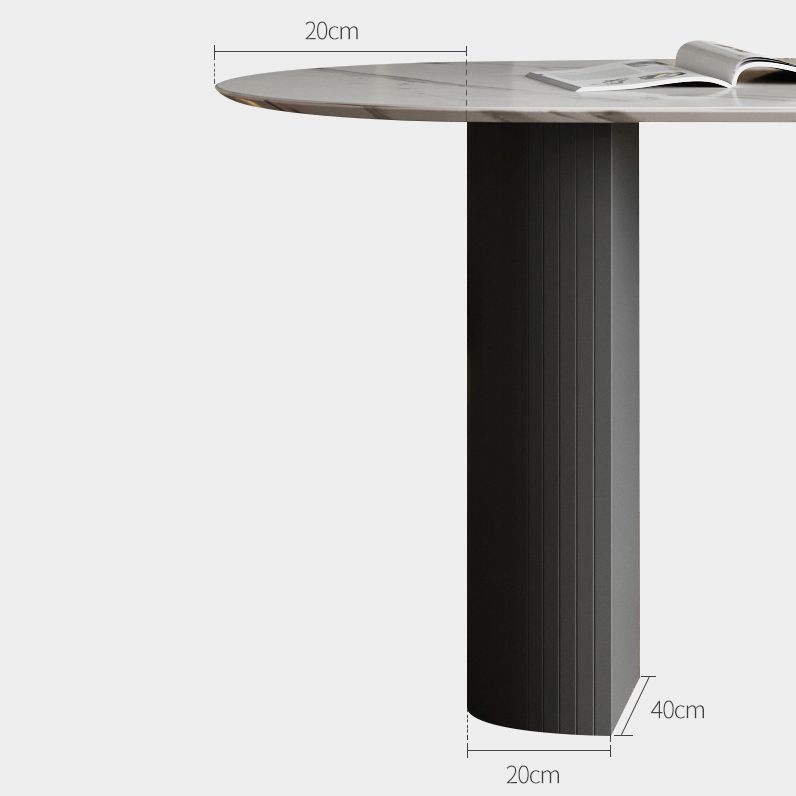 Contemporary 1/4/7 Pieces Dining Set Sintered Stone Dining Set for Dining Room