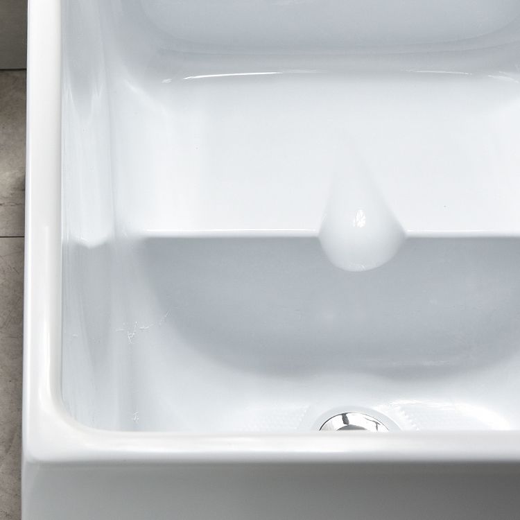 Stand Alone Antique Finish Soaking Bathtub Rectangular Modern Bathtub (Board not Included)