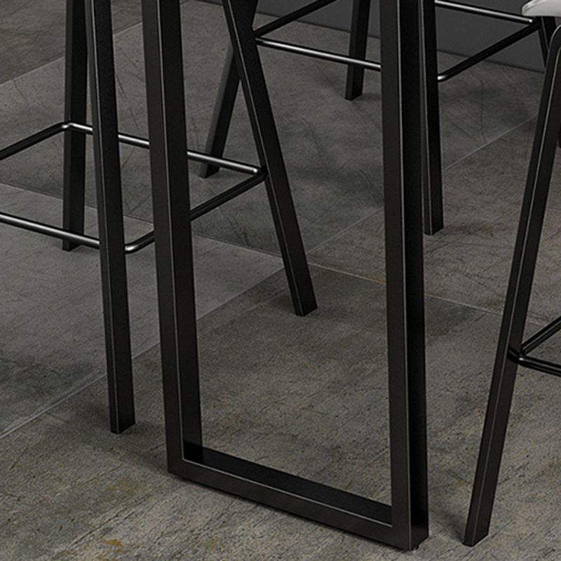 1/2/3/5 Pieces Bar Table and Stools Industrial Bar Pub Table Set