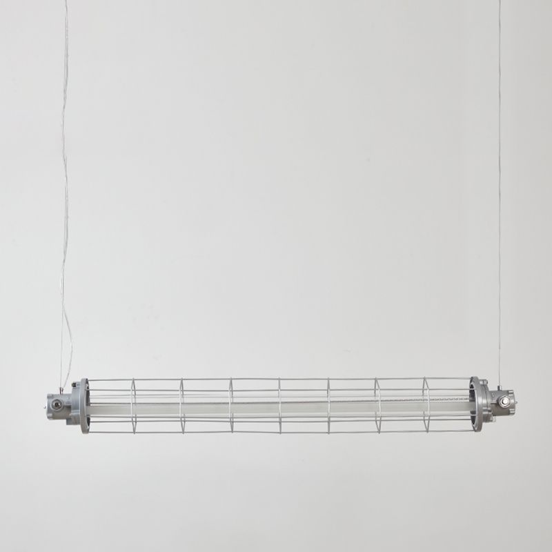 Industrial Style Aluminum Hanging Lamp Cylinder Shape Island Light Fixture for Living Room