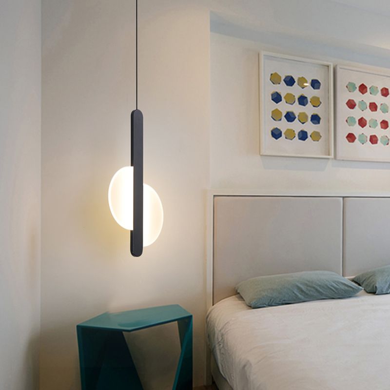 Moderne Acrylheizenleuchte LED -LED -Anhänger Licht für Wohnzimmer