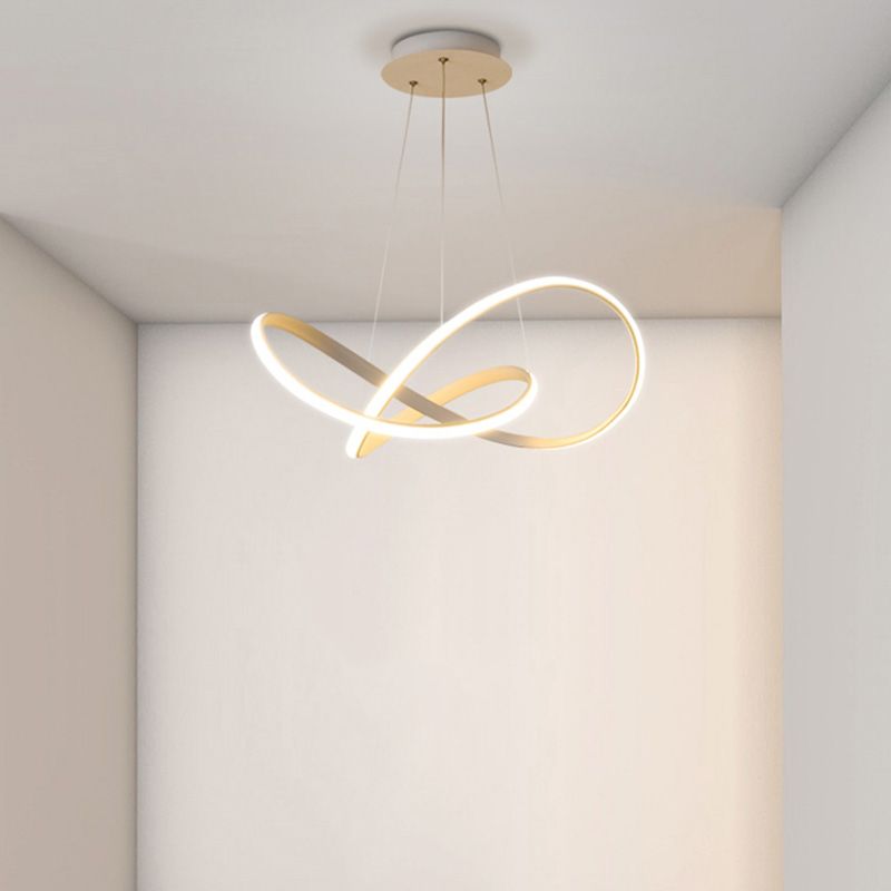 2 colori opzionali in atto opzionale lampadario moderno sospeso per la camera da letto del soggiorno