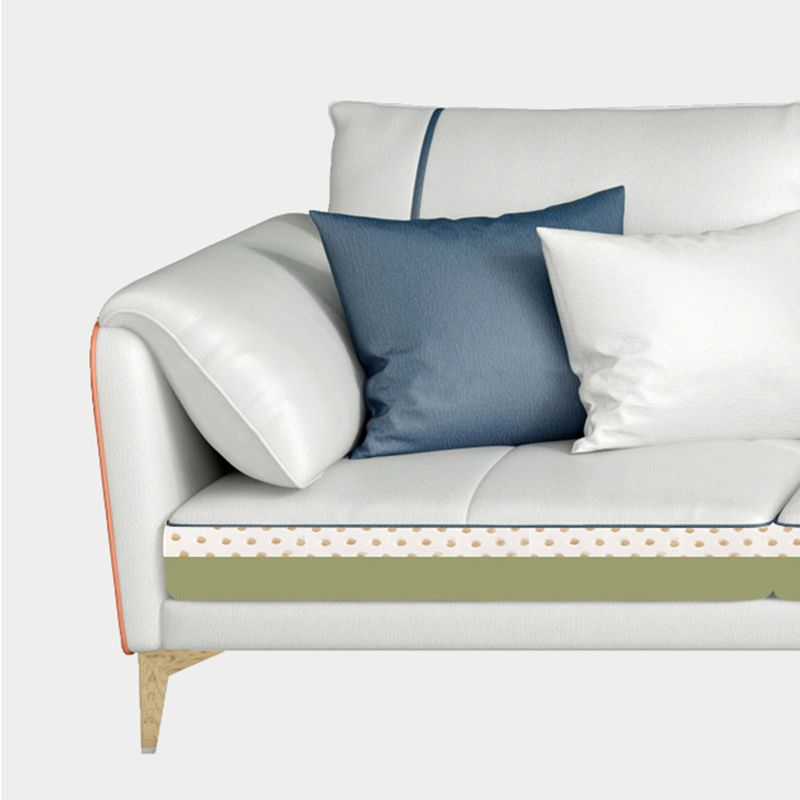 Modern Pillow Back Sectional Pillow Top Arm 4-seater Sectional