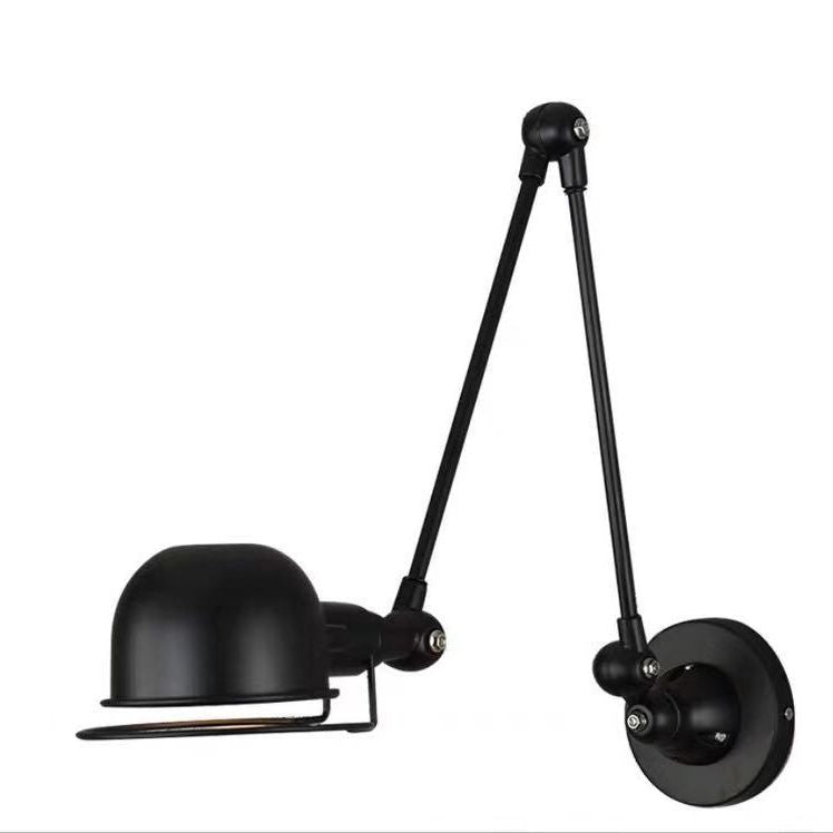 Amerikanische verstellbare Wandleuchter Metall 1 Lichtwandhalterung Licht für Schlafzimmer