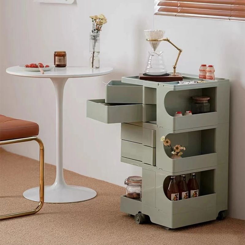 Modern Accent Side Table Square Metal Living Room Corner Table