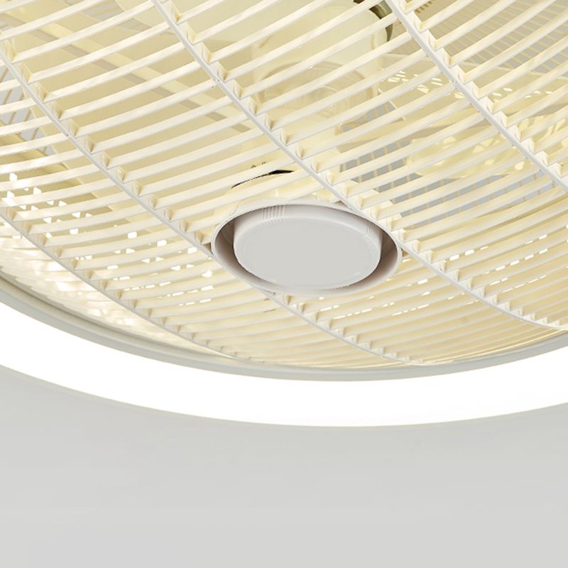 Acryl -LED -Makkaronendeckenleuchte im modernen prägnanten Stil lackierte Eisenkreisendecklüftellicht