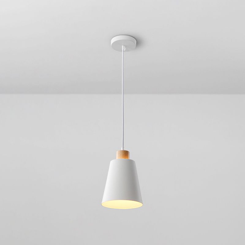 Multi Light Barrel suspendu pendant moderne Metal Metal Sanging Lighting pour le salon