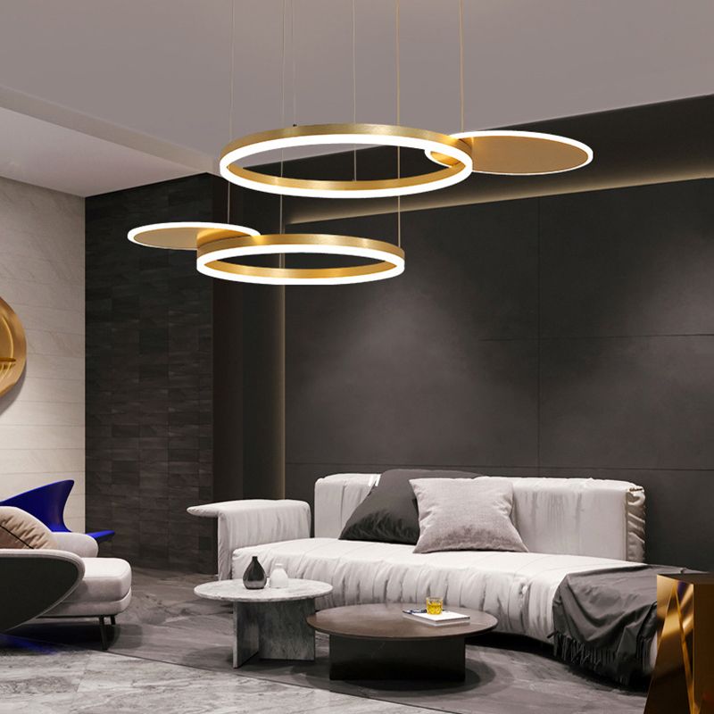 Moderner Stil mehrlicht LED-Lampendecke hängende Licht für Wohnzimmer