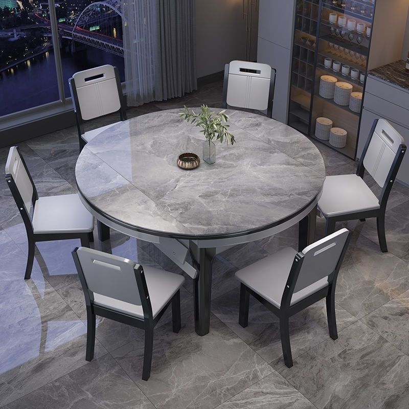 Modern 4 Legs Dining Table Extendable Dining Table for Kitchen