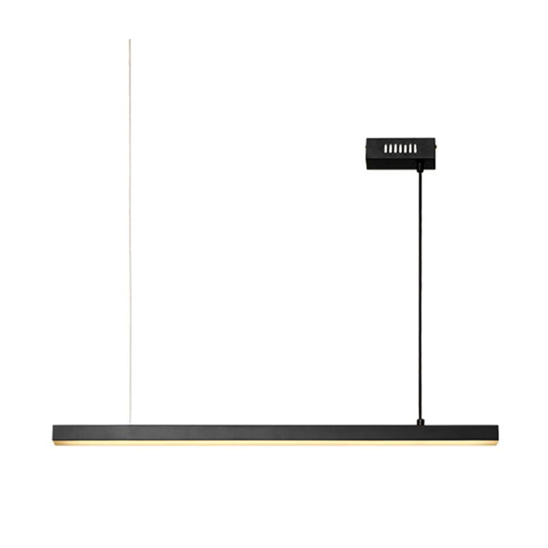 LED RECTANGE ISLAND LIGHT DIMPLE MODERN MODERN PENDANT LAMPE POUR SALLE DE DINSAGE