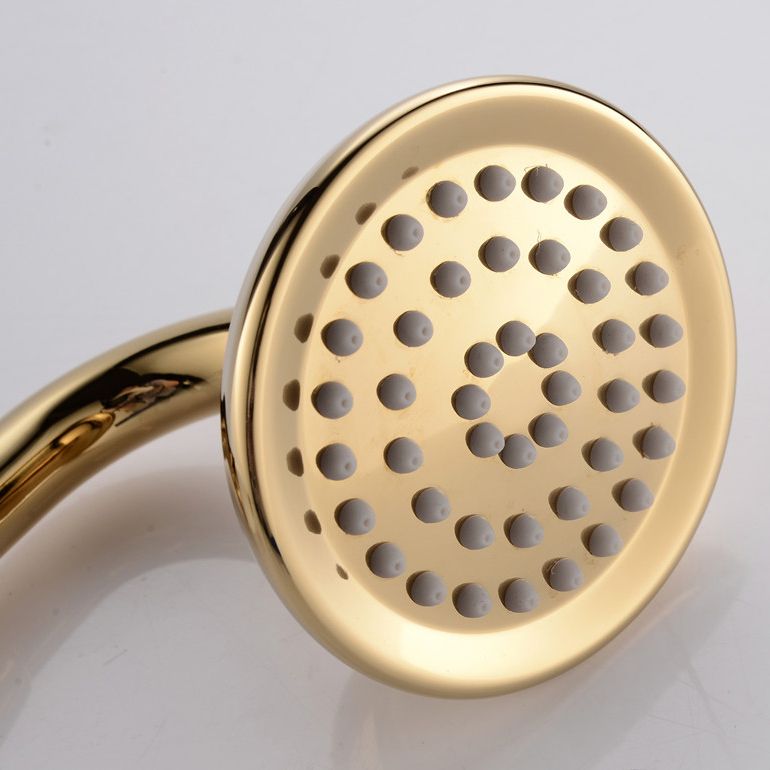Wall Mounted Bathroom Faucet Metal Swivel Bathroom Faucet with Hand Shower