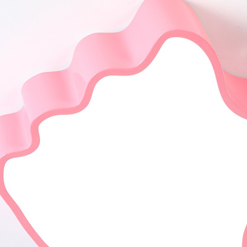 Kids Style Thumb-Up Shade LED Flush Mount Acrylic Nursery Flushmount Ceiling Light