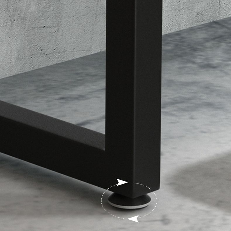 Industrial 1/5/9 Pieces Bar Table Set Rectangle Pine Wood Counter Table with Stools