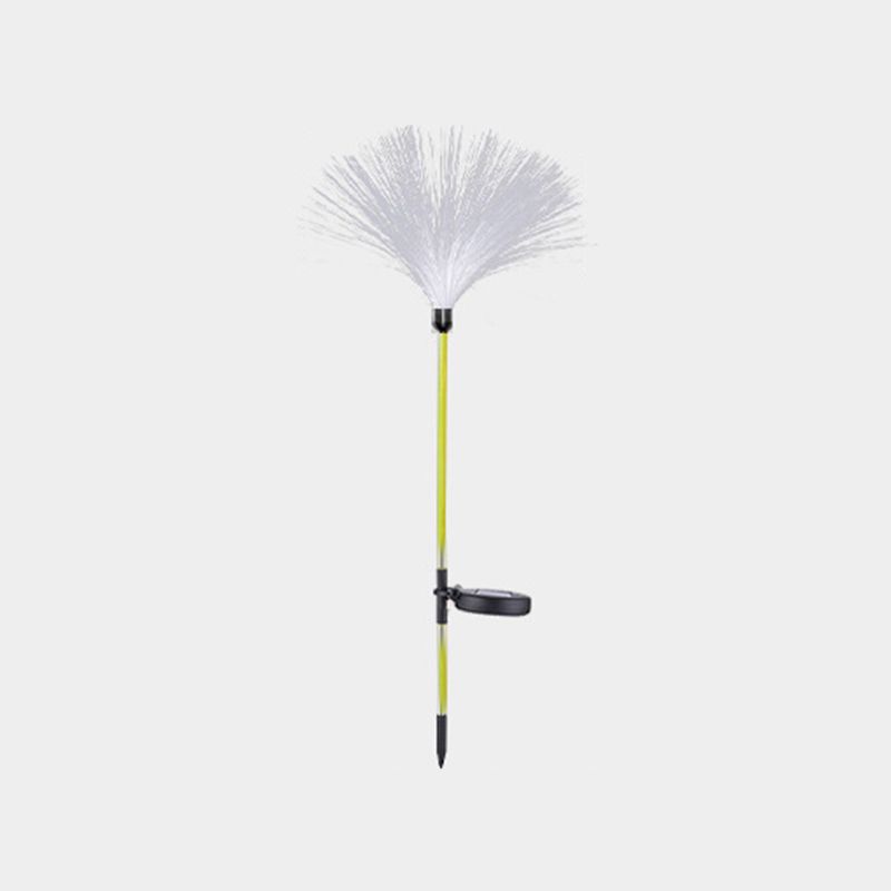 Optical Fiber Ground Light Art Decor Clear LED Stake Lighting for Courtyard , 10 Pcs