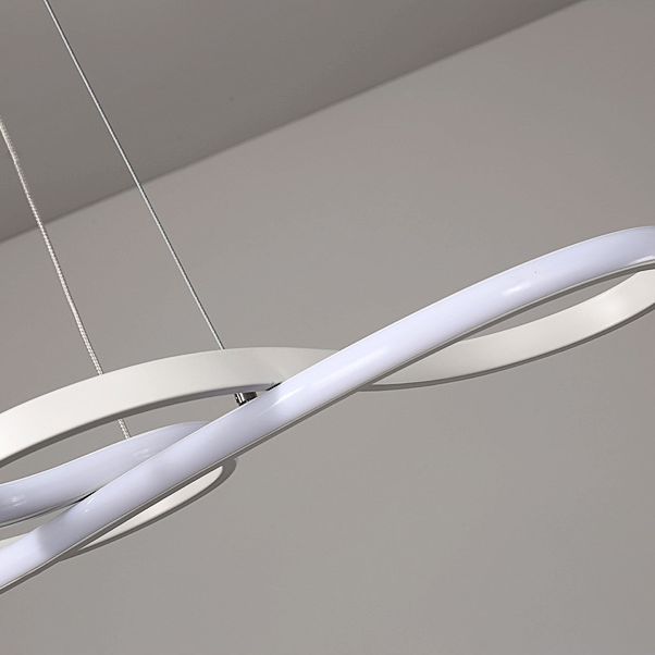 Luz de colgante de colgante de estilo minimalista moderno lámparas colgantes de aluminio