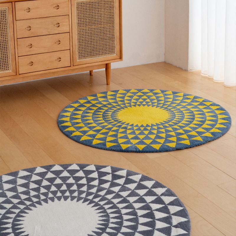 Tappeto di tappeto per interni geometrici tappeti a base di pet friendly a moquette per animali domestici multipli