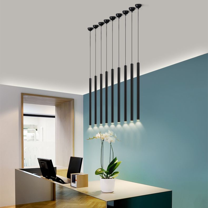 Luminaires de pendentif cylindre