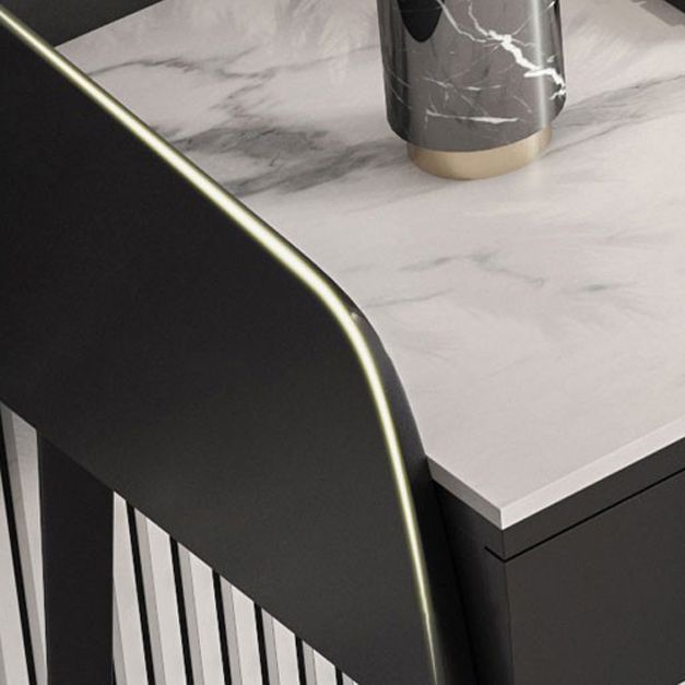 2-Drawer Make-up Vanity Contemporary Makeup Vanity Desk Table