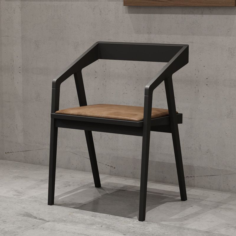 Contemporary 1/4/5/7 Pieces Furniture Round Solid Wood Dining Table Set in Brown