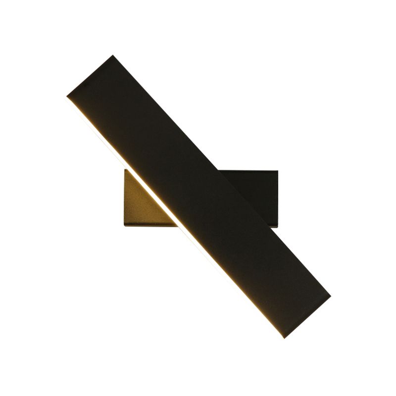 Modern Simple Iron Wall Light Rectangle Shape LED Rotatable Wall Lamp for Living Room