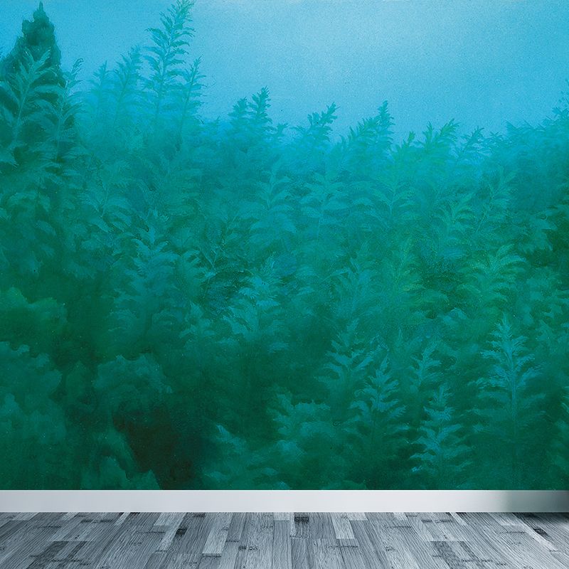 Stain-Proofing Woodland Mural Decal Non-Woven Modern Wall Decor for Home Interior