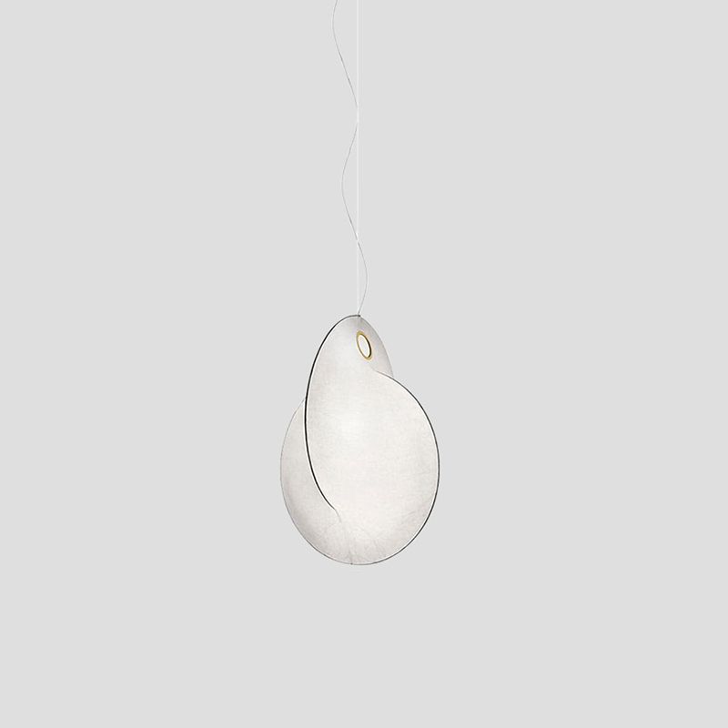 LUXE LUXE LUXE LUXE PENDANT SIGNER LUMINE WRRIGHE FER LAMPE PROSIBLE INDOOR AVEC SILK OBRE