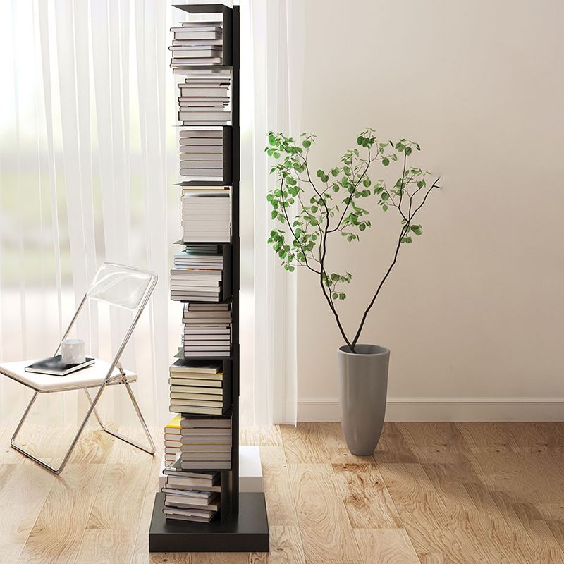 Libreria in stile moderno scaffale in acciaio inossidabile libreria per casa