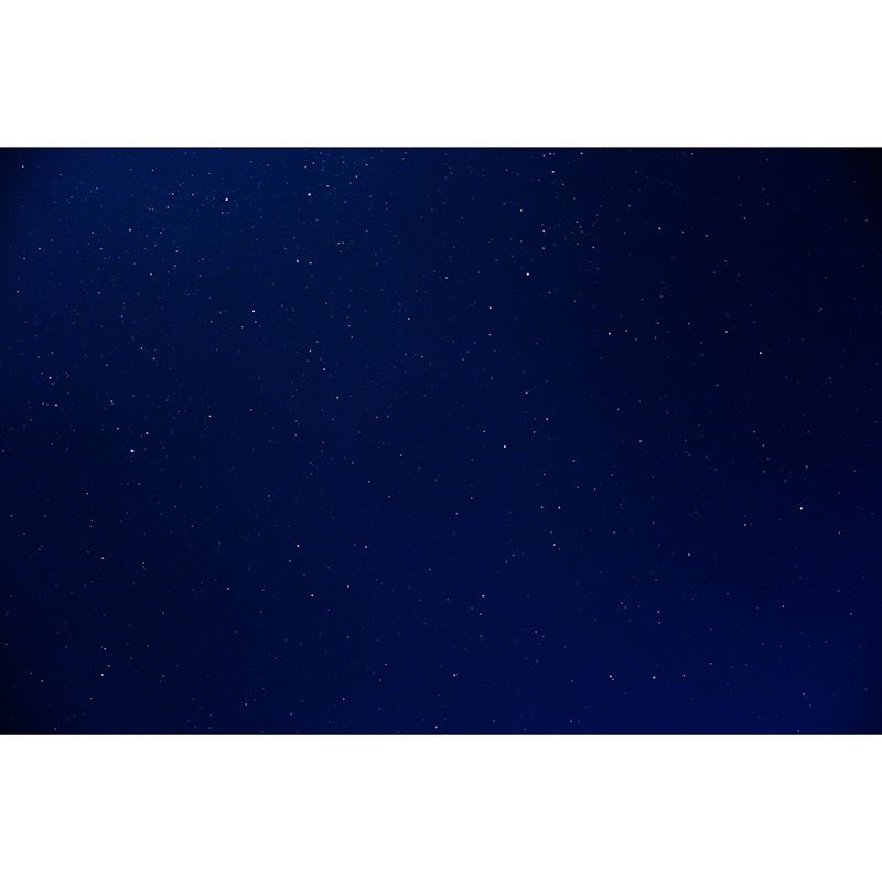 Modern Universe Wall Mural Decal Moisture Resistant Home Decor in Dark Color