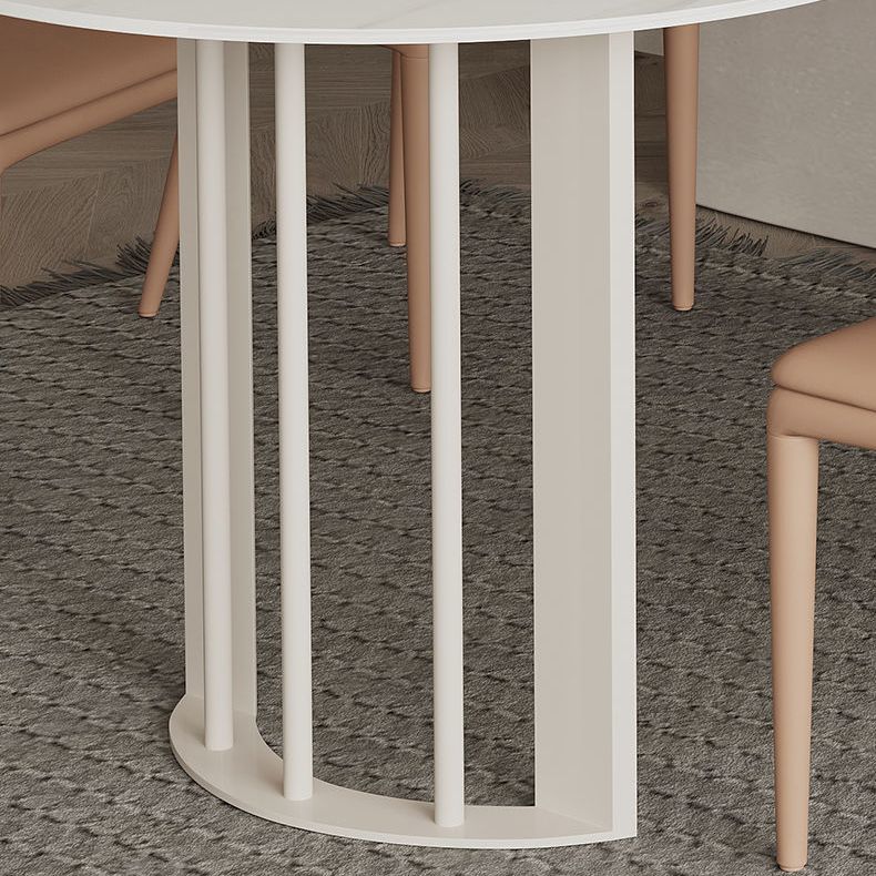 Simplicity Style Dining Table White Dinner Table for Home Kitchen Dinner