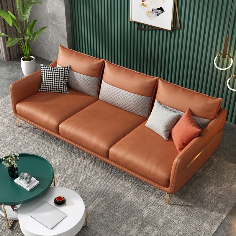 Moderner Stil Charles von London Latex/Schwamm Sitz gefülltes Massivholz -Basisofa gefüllt