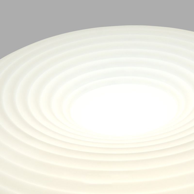 White Flush Mount Lighting Modernism LED Ceiling Light for Hallway