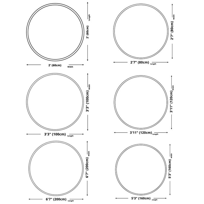 Veelkleurige geometrieontwerp binnen tapijt trendy eigentijdse ronde tapijt polyester antislip achterste tapijt voor woningdecoratie