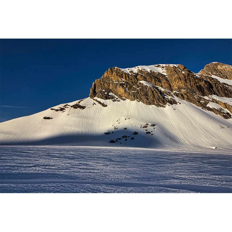 Alps Mountain Mural for Living Room Bedroom, Removable, Customized Size