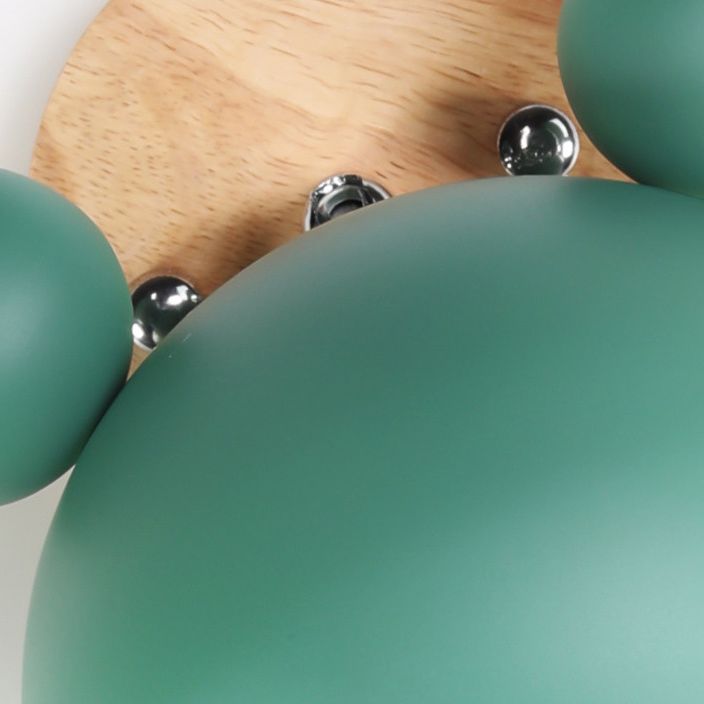 Macaron nordici moderni per pareti di metallo unico Luce a parete singola a parete singola