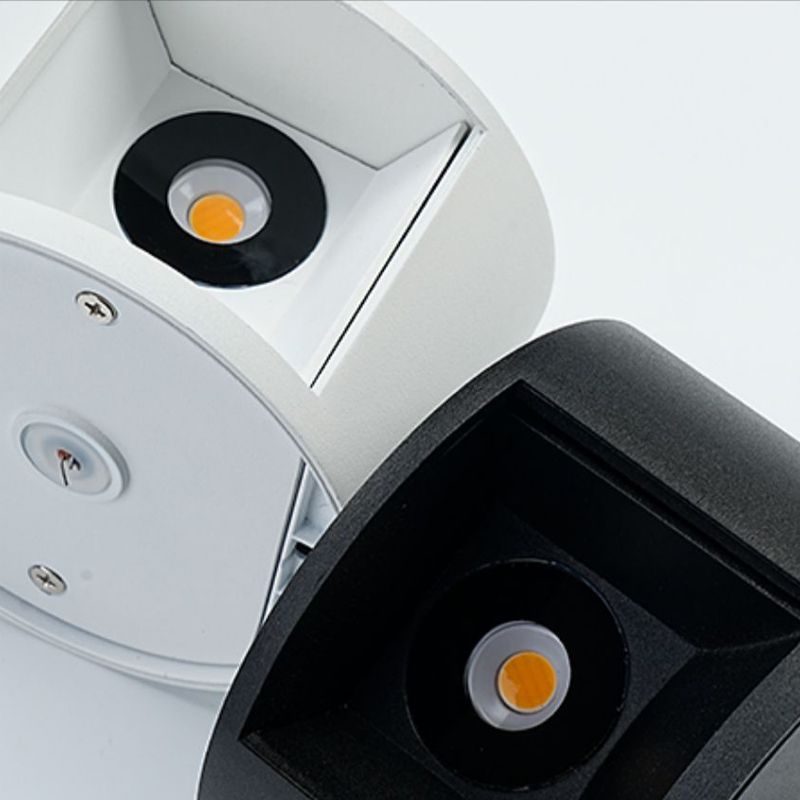 Nordic Style Aluminum Wall Light Circle Shape LED Wall Lamp for Outdoor